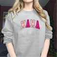 thumbnail image 6 of Embroidered Mama Sweatshirt For Women, Custom Gifts for Mother's Day Chirstmas Birthday for Mama, 6 of 6