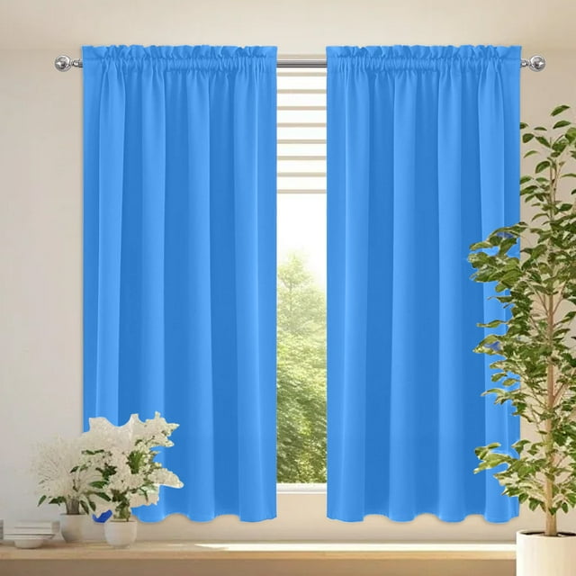 Iumwxz Rideaux Occultants Isolants Thermiques pour Chambre et Cuisine, Réduction de Bruit Insonorisée pour Environnement Sombre et Sommeil Chaud, Installation Facile avec un Panneau Inclus