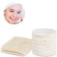 thumbnail image 3 of Almohadillas desmaquillantes lavables | 20 almohadillas de algodón reutilizables hechas de algodón de bambú | Ecológicas | Toallitas desmaquillantes suaves y delicadas | Ideal para la limpieza facial Zhivalor  MZQ-1041, 3 of 4