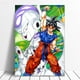 thumbnail image 2 of Cuadro Decorativo Goku Freezer Namek Canvas Listo Para Colgar 40x60cm Jungle Art Impresion Tela Arte, 2 of 6
