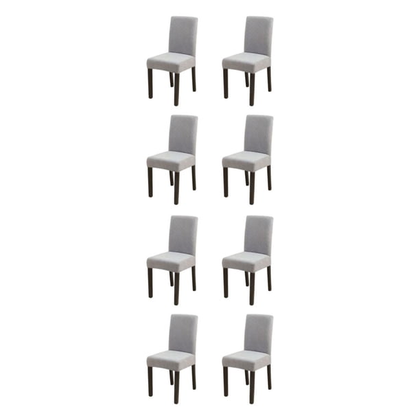 Naiovety 4 unids/set funda para silla gruesa para el hogar-sillas limpias y a prueba de polvo fundas para sillas de amplia aplicación Type1 NO1