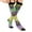 503_White, variant on Carnival Compression Socks for Women Cropper Support Opaque Soft Closed Toe Winter Fashion Hiking Thigh High Stockings Black