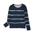 thumbnail image 5 of Ahuyic Kids Casual Long Sleeved Blouse Top, Autumns/Winter Long Sleeve For Kid, Girls Prints Shirts Cute Crew Neck Dressy Casual Blouses Clothes Long Sleeve Round-Neck Blouses & Shirts, 5 of 5