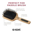 thumbnail image 4 of Cepillo de pelo Kent PF19 con forma de paleta con forma de cojín de madera de haya, 4 of 8