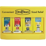 Lil' Drug Store, LIL71613, Single Packet Medication Dispenser, 1 / Each, Yellow,Black