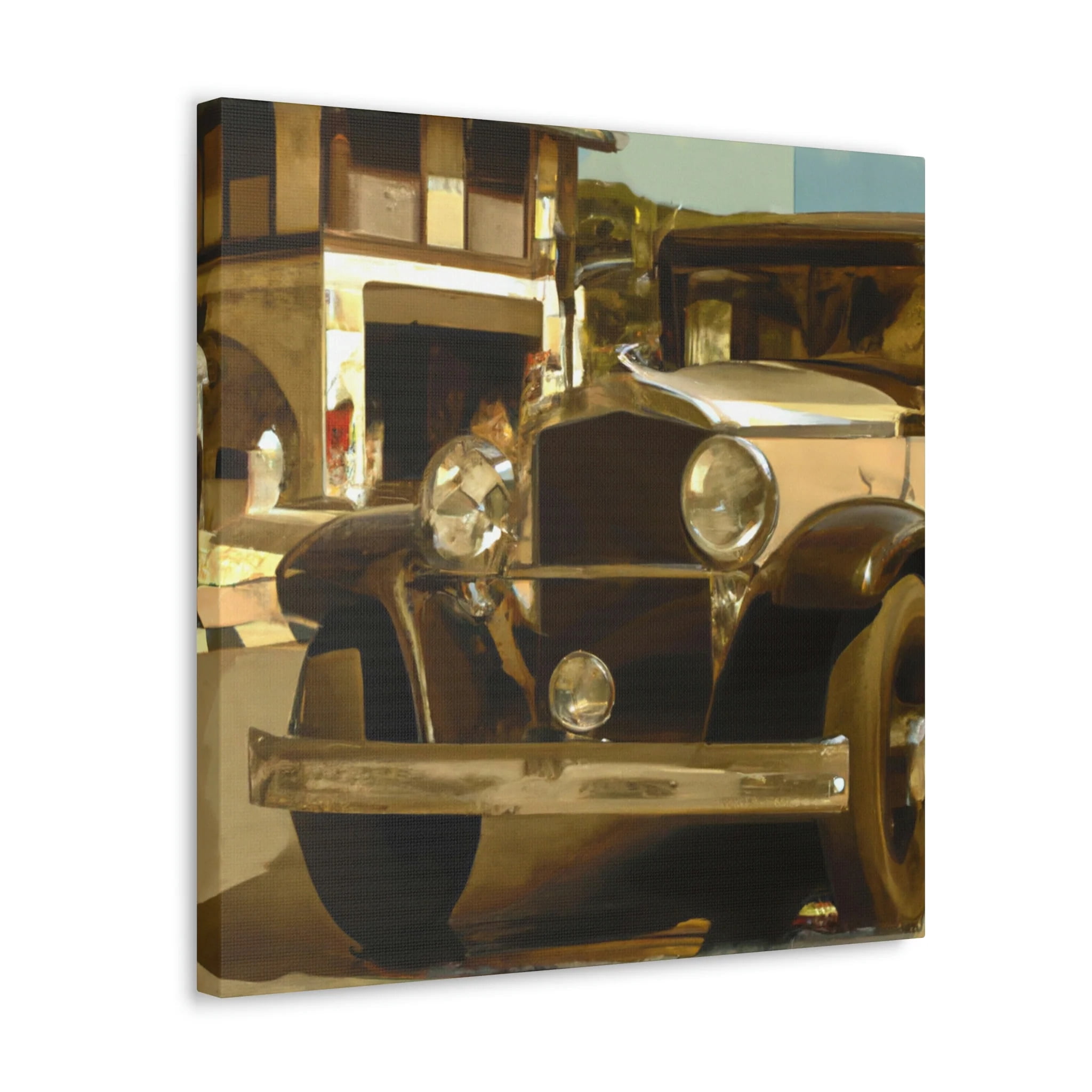 Classic Car Triumphant - Canvas