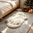 thumbnail image 7 of EaskTriop Plush Cat Shaped Bath Mat, Cute Belly Up Cat Decorative Floor Rug, Non Slip Soft Tufted Mat for Bedroom Entryway Home Use, 7 of 7