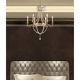 thumbnail image 3 of Lucas McKearn Lemuria 6-light Empire Metal Chandelier in Distressed Silver/Gold, 3 of 3