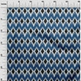 thumbnail image 2 of oneOone Organic Cotton Poplin Twill Fabric Geometric Ikat Print Fabric By The Yard 42 Inch Wide, 2 of 4