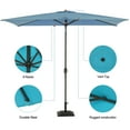thumbnail image 5 of Cozyhom 10x 6.5ft Patio Umbrella,UV Protection Outdoor Parasol,Lake blue, 5 of 6