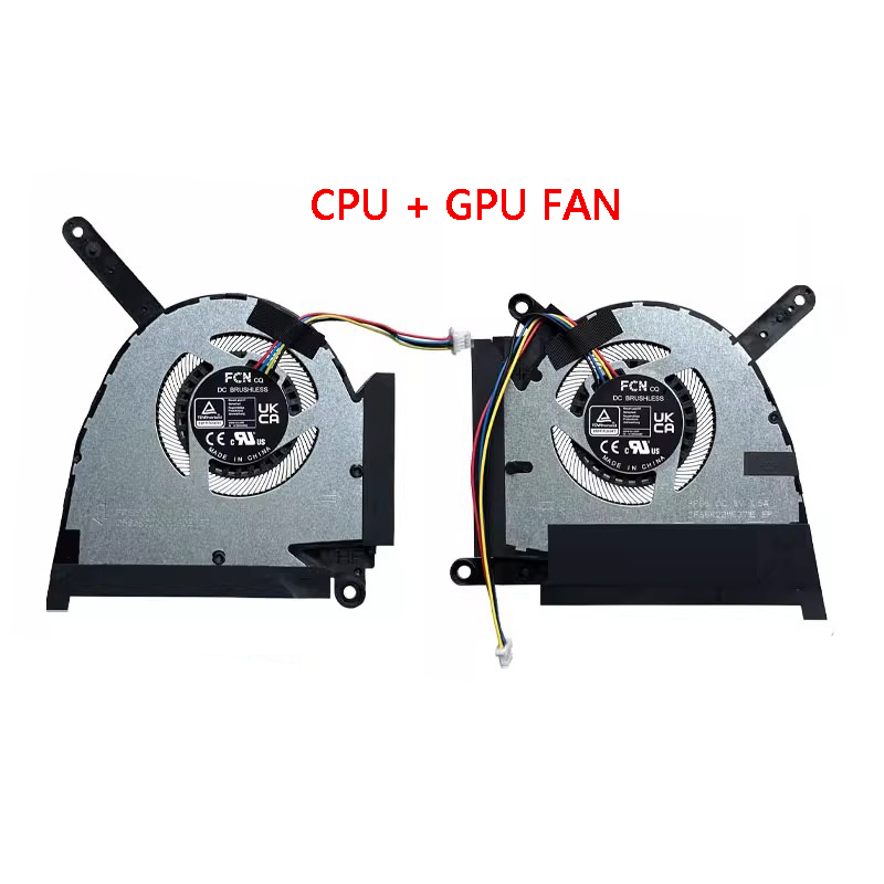 Laptop Cooler CPU GPU Cooling Fan For  FX517 FX517Z FX517ZC FX517ZR TUP AIR 2022