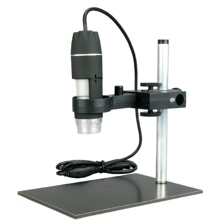 AmScope 200X 0.3MP 8-LED Zoom USB Digital Microscope Endoscope XP/Vista/7/8 & Mac
