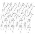 thumbnail image 4 of FUTUREORYY 800Pcs Hot Staples Auto Stapler Plastic Welding Rods Plated Silver Bumper Repair Kit for Vehicle, 4 of 8