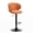 Orange, variant on Bar Stool Modern Simple High Stool Swivel Household Backrest Bar Chair Cash Register Lift Light Luxury Bar Stool Simple Bar Stool, Household Swivel Chair, Lift Chair.