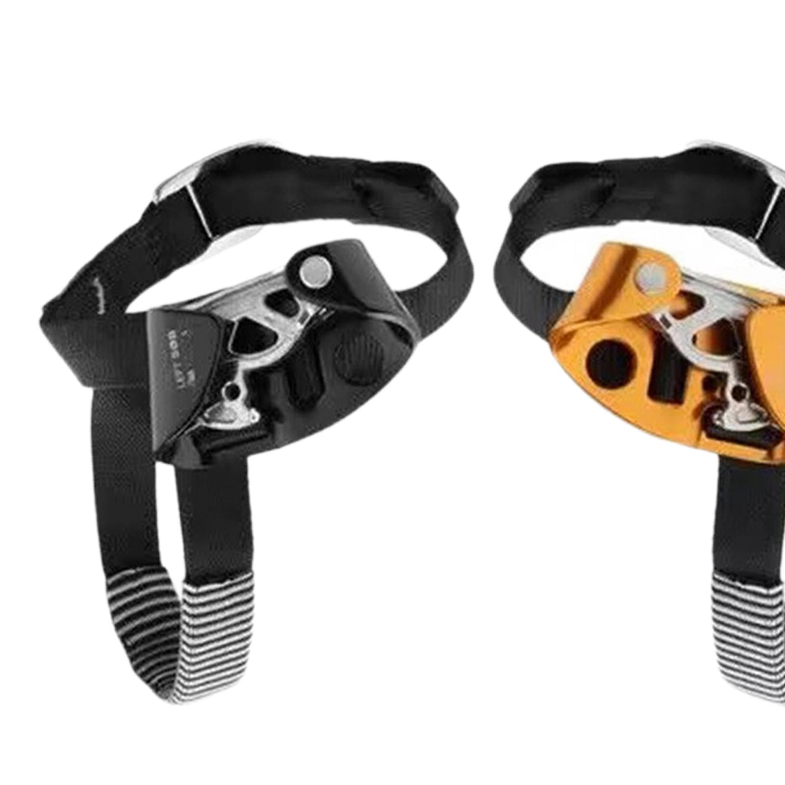 Wswqop Climbing Ascender Load (100 kg) Strength Accessories for Rock Climbing Emergency Right and Left