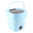 thumbnail image 1 of Portable Washing Machine, 6L Capacity Foldable Mini Washing Machine, Laundry Machine with Dehydrator, Rechargeable Collapsible Bucket, Small Space for Underwear or Baby Clothes, 1 of 8
