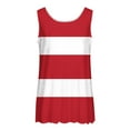 thumbnail image 5 of Liquidation Staron Camisole pour Femmes Décontractée Douce Fluide Tendance Chandails Coupe Ample Printemps Été Basique à Rayures Col Rond Camisoles Blouses Sans Manches, 5 of 5