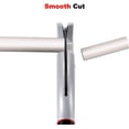 thumbnail image 5 of Cortador de tubos de PVC con trinquete para cortar tubos de PVC, herramienta para cortar tubos de polietileno PEX OD PPR, cortador de tubos de plástico, hasta 2,5" (64 mm, blanco) JFHHH pequeña, 5 of 5
