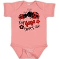 thumbnail image 3 of Inktastic My Yaya Loves Me with Cute Ladybugs Boys or Girls Baby Bodysuit, 3 of 5