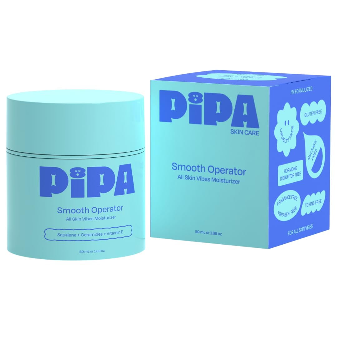 フェイスクリーム pipi Pipa Skincare Smooth Operator Moisturizer 1.7 Oz. | Ceramides