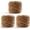 Camel Color, variant on 3 Pack Chunky Chenille Yarn for Crocheting - Blanket Thick Yarn for Crochet Amigurumi/Home Decor - Baby Plush Amigurumi Yarn Total Length 222 Yds