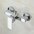 thumbnail image 3 of Modern Chrome Wall Mounted Shower Faucet With Shower Mixer For Cold And Hot Water, 3 of 5