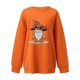 thumbnail image 5 of Ichuanyi Liquidación Mujeres Classic Halloween Impresión de estampado Canneco de manga larga Tops de sudadera suelta ICHUANYI WER202308182969, 5 of 6