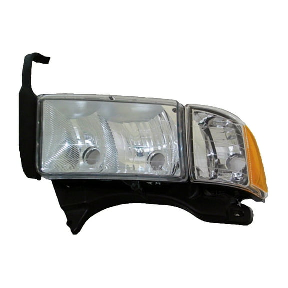 KAI New Economy Replacement Driver Side Headlight Assembly, Fits 1999-2001 Dodge Fullsize Pickup