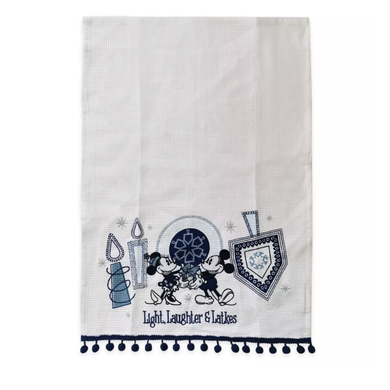 Disney Kitchen Towel Set - Mickey and Minnie Mouse Chanukah