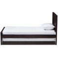 thumbnail image 4 of Baxton Studio Harlan Twin Spindle Platform Bed with Trundle, 4 of 11