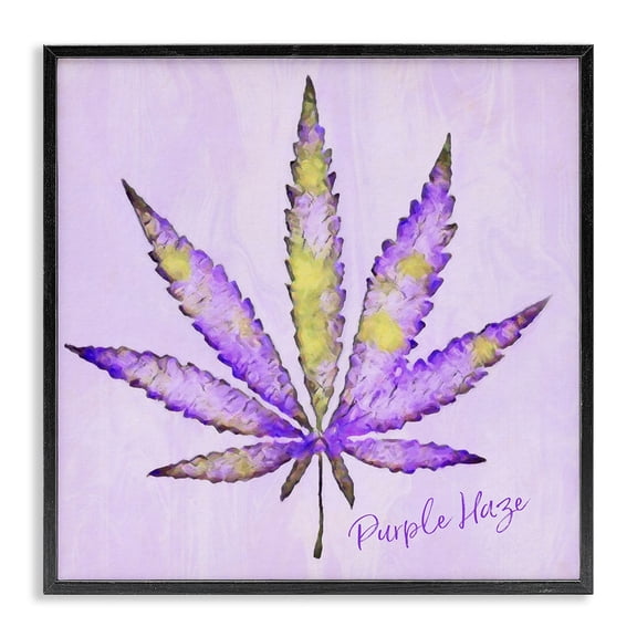 Stupell Industries Contemporary Black Framed Giclee Art, 12 x 12, by LIH