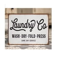 thumbnail image 2 of Laundry Co. Letrero De Metal Vintage Envejecido Para Decoración De Lavandería, 2 of 2