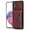 Red for Samsung Galaxy A53 5G, variant on Design for Samsung Galaxy A53 5G Wallet Case with Tempered Glass Screen Protector PU Leather Credit Card Holder Slot Phone Cases Kickstand Shockproof Protective Cover for Women 6.5 inch Purple
