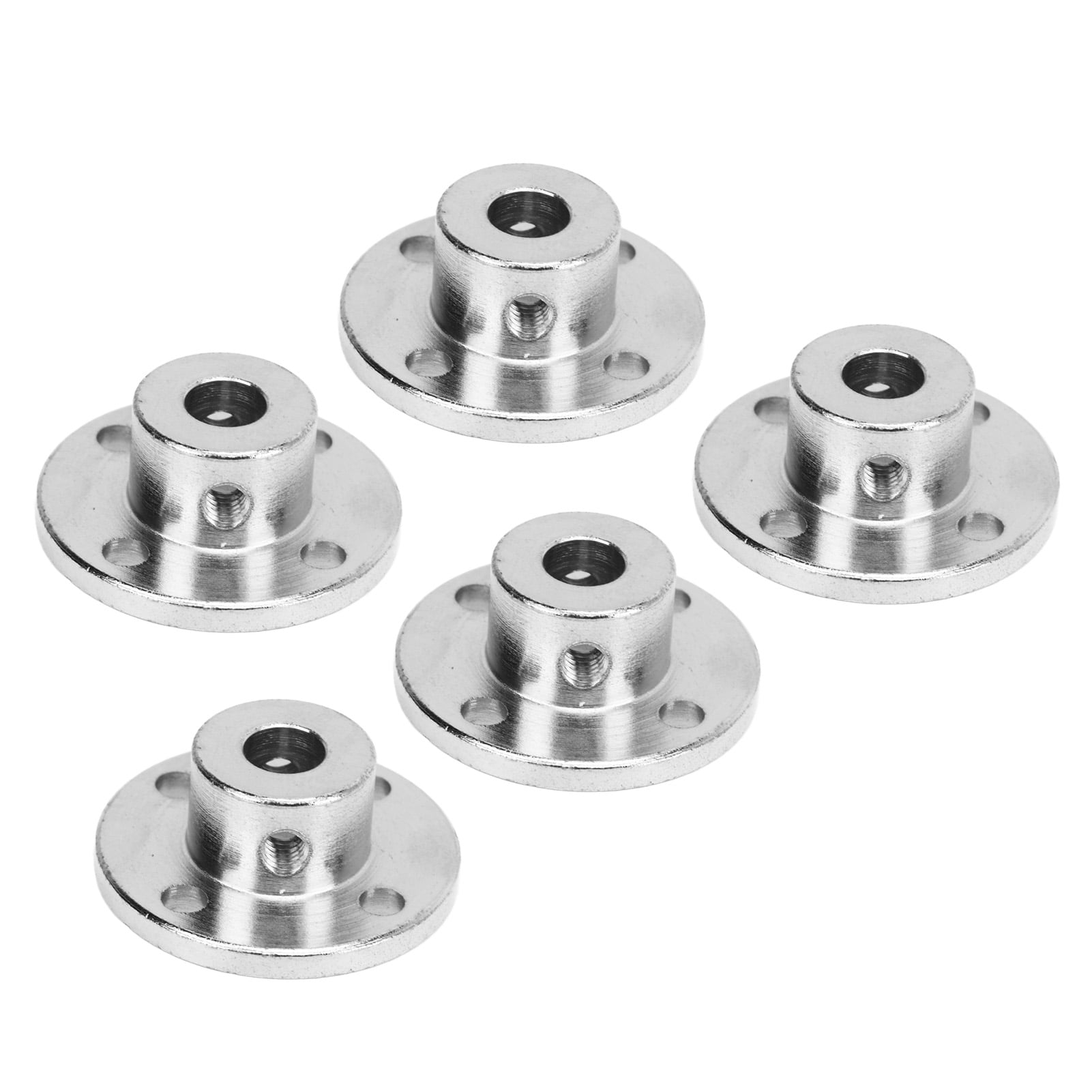 Shaft Coupler, Flange Coupling Connector 32mm Bottom Diameter C45 Steel