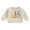 Khaki Lil Cousin, variant on Sylvamorning Big Brother Little Brother Matching Outfit Set Long Sleeve Letter Print Pullover Fall Clothes