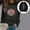 Black, variant on Oversized Sweatshirt for Women Graphic Printed Crew Neck Pullover Long Sleeve Fall Fashion 2025 Sweaters Winter Clothes
