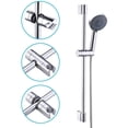 thumbnail image 3 of Moyic Riel de ducha Tobogán Baño Ducha Cabezal de ducha Soporte de plástico ABS Rotación de 360 ​​grados, 18-25 mm Accesorios de baño 24 Moyic HA5748-03B, 3 of 6