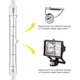 thumbnail image 3 of GFDYREE R7S Bulbs,5 Pack Halogen Bulbs R7S T3 118mm 150W 120V,J Type Halogen Light Bulb with Long Lifespan,120 Volt Double Ended Light Bulbs for Work, Security, Landscape Lights,Dimmable, 4., 3 of 7