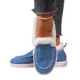 thumbnail image 6 of Women's Winter Thick Platform Walking Shoes, Fleece Lined Warm Breathable Upper Non Slip Thick Sole, Cozy Warm Boots for Cold Weather, 6 of 8