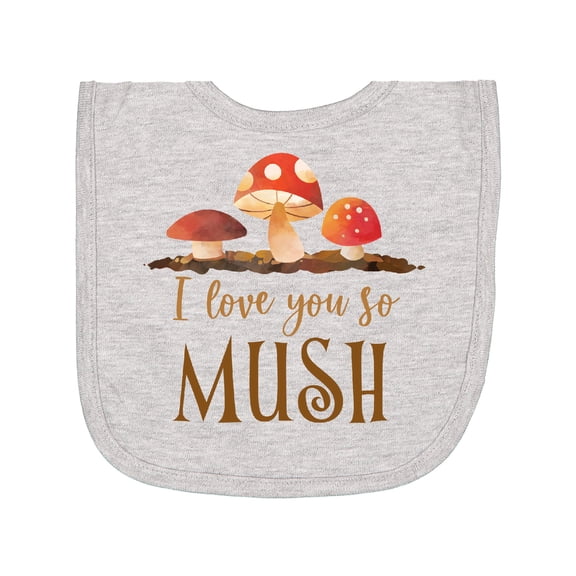Inktastic I Love You So Mush Newborn Bib