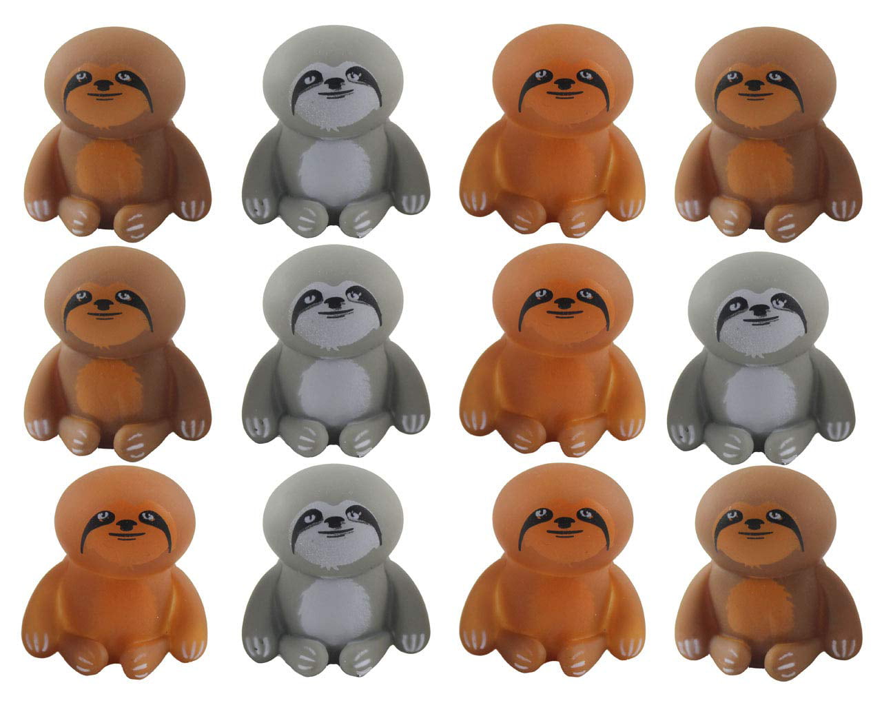 sloth animal figurines