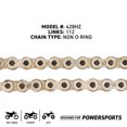 thumbnail image 5 of Niche 428 Drive Chain 112 Links Non O-Ring with Master Link Motorcycle 519-CDC2256H, 5 of 8