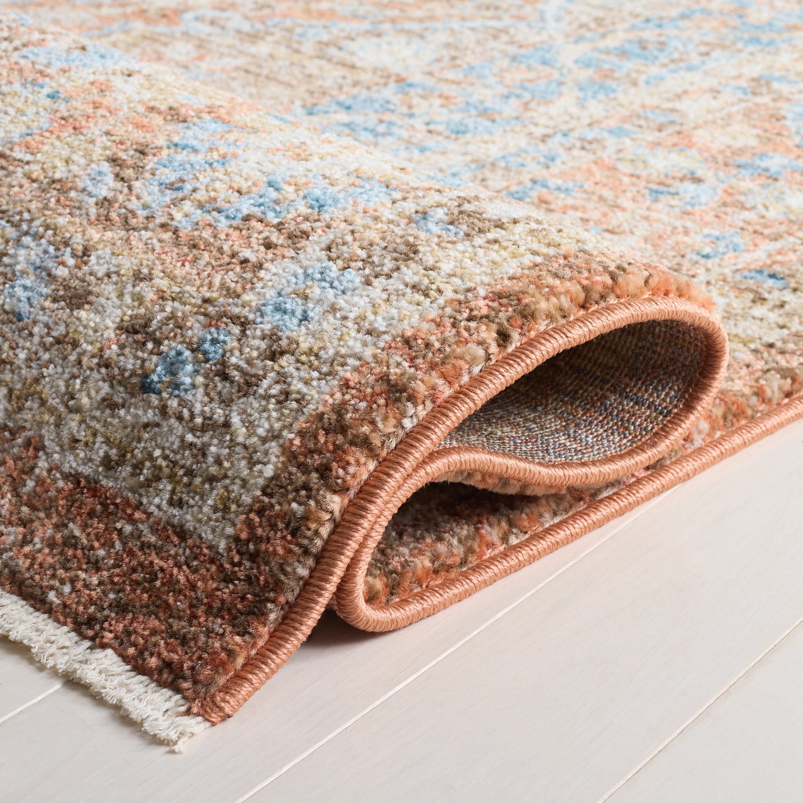 SAFAVIEH Bijar Rhona Oriental Runner Rug, Brown/Rust, 2'3" x 8'