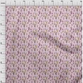thumbnail image 4 of oneOone Silk Tabby Light Pink Fabric Cactus Diy Clothing Quilting Fabric Print Fabric By Yard 42 Inch Wide, 4 of 5