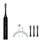 thumbnail image 1 of Cepillo de dientes ultrasónico eléctrico 6 modelos Vibración Carga rápida con 4 cabezales de cepillo????Blanco??‰ LingWen 8390612392795, 1 of 1