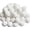 35MM White, variant on Craft Pom Pom Balls 1.5 Inch Pom Poms 50pcs(Pom Size:1.5",Red