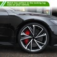 thumbnail image 3 of Wheel Lock Lugnut for Audi for Volkswagon Wear-resistant Anti-theft Screw Nut Removal Key Socket Type 9/21PT 1 Set, 3 of 7