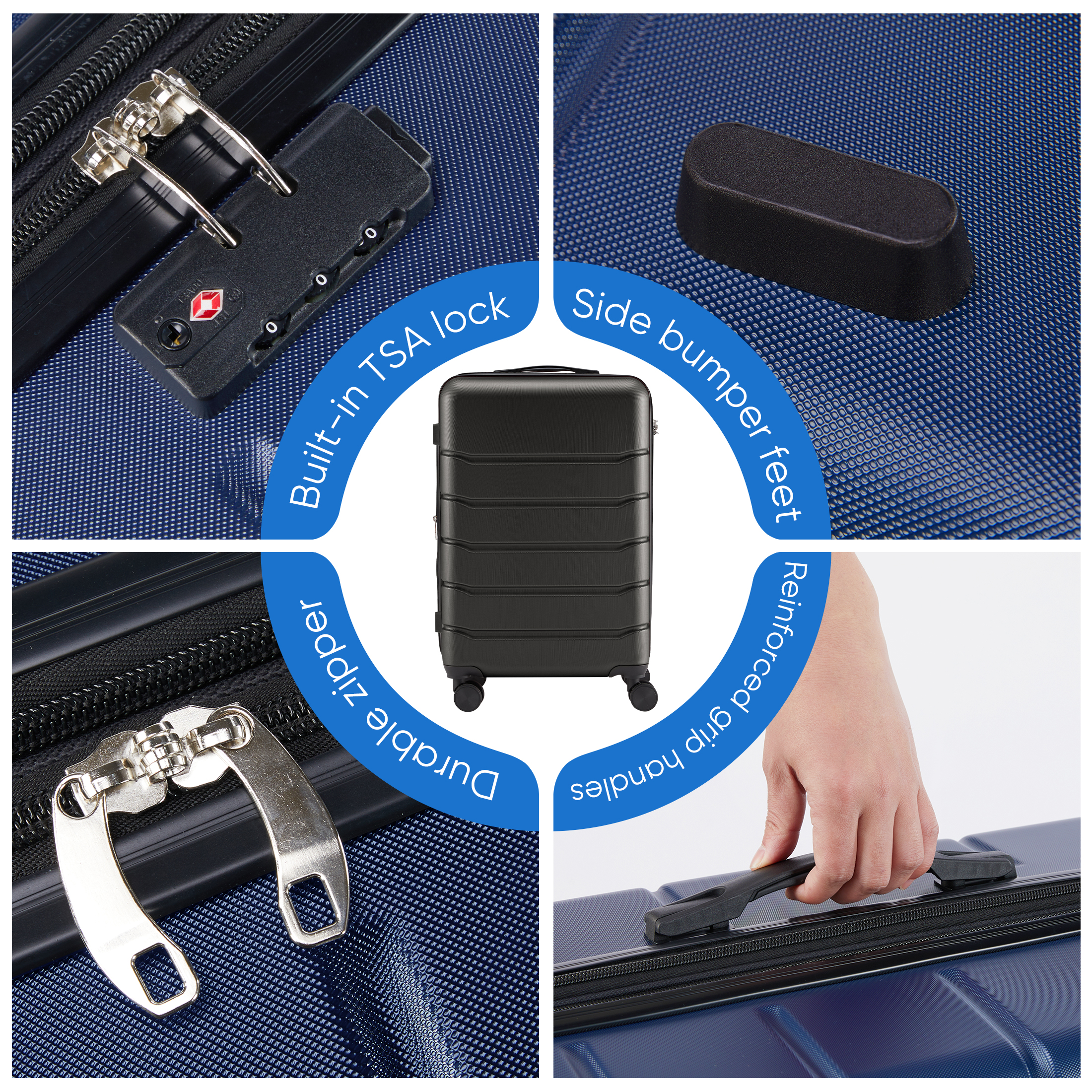 Edx 28 Inch Expandable Hardside Luggage with TSA Lock photo 4