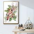 thumbnail image 5 of Cardinal Holly Christmas Collection B - Framed Gallery Wrapped Holiday Canvas - 27 x 41 - Gold Frame, 5 of 8