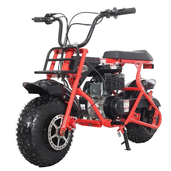X-Pro Falcon 105cc 4-Stroke Mini Gas Dirt Bike for Kids, 6" Wheels
